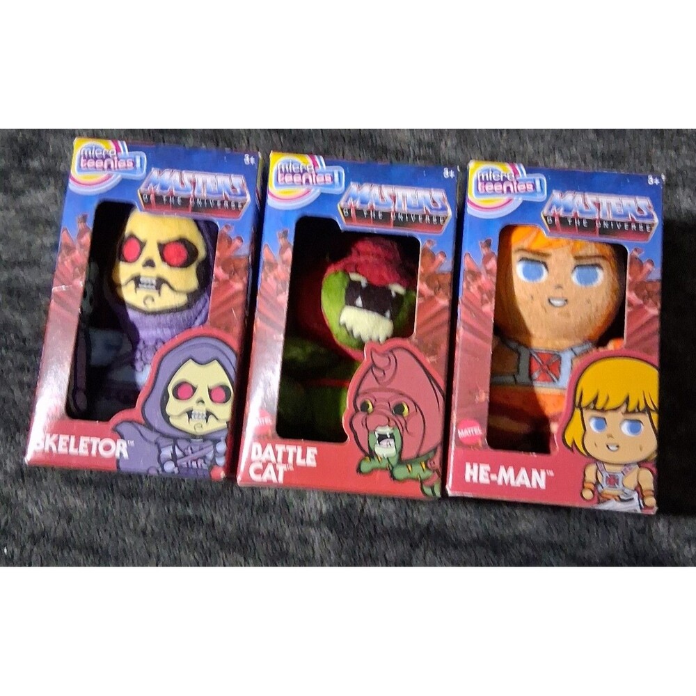 MICRO TEENIES HE-MAN MASTERS OF THE UNIVERSE LOT 3